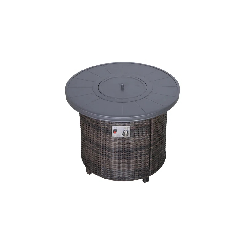 Living Source High-Density Polyethylene Wicker 2 - Person Seating Group Cushions