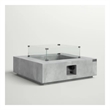 Living Source International 12'' H x 34'' W Outdoor Fire Pit Table