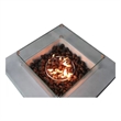 Living Source International 12'' H x 34'' W Outdoor Fire Pit Table