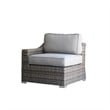 Living Source International Wicker 6 - Person Seating Group with Cushions