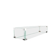 Living Source International Rectangle Fire Pit Flame Guard