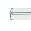 Living Source International Rectangle Fire Pit Flame Guard