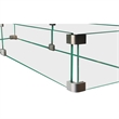 Living Source International Rectangle Fire Pit Flame Guard