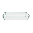 Living Source International Rectangle Fire Pit Flame Guard