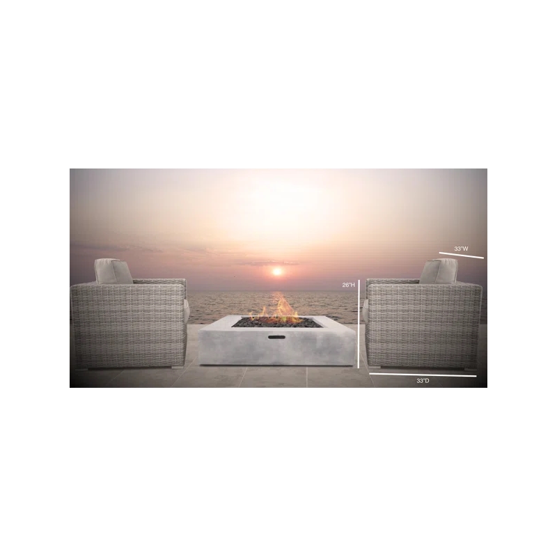 LSI Wicker 2 - Person Seating Group with Cushions