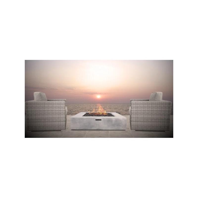 LSI Wicker 2 - Person Seating Group with Cushions