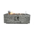 Living Source International 16'' H x 42'' W Concrete Outdoor Fire Pit Table