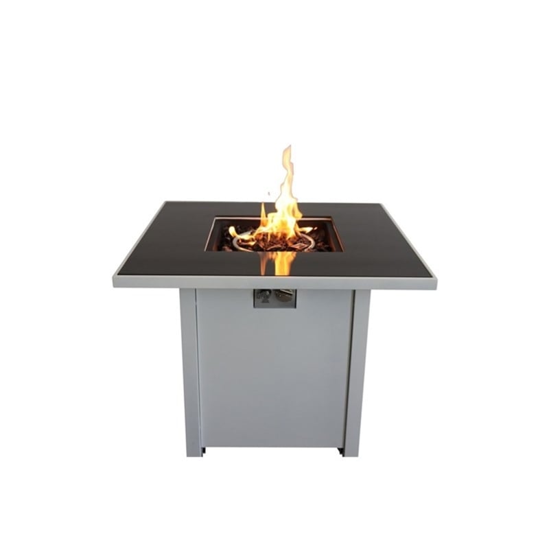 Living Source International 25'' H x 30'' W Steel Outdoor Fire Pit