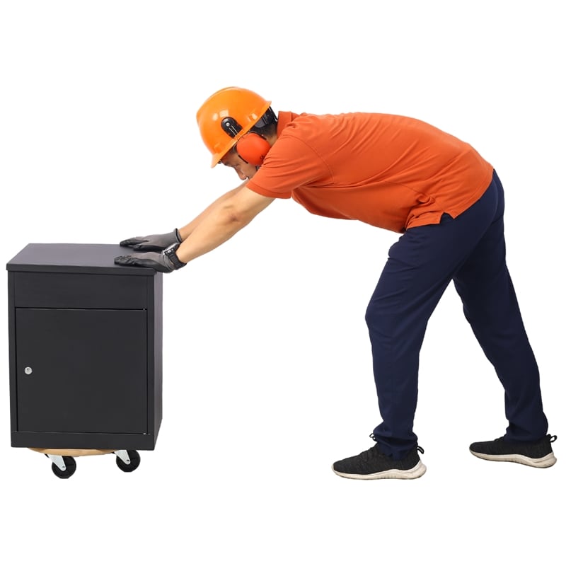 Wooden Furniture Dolly Movers Set of 2 8 in Diameter