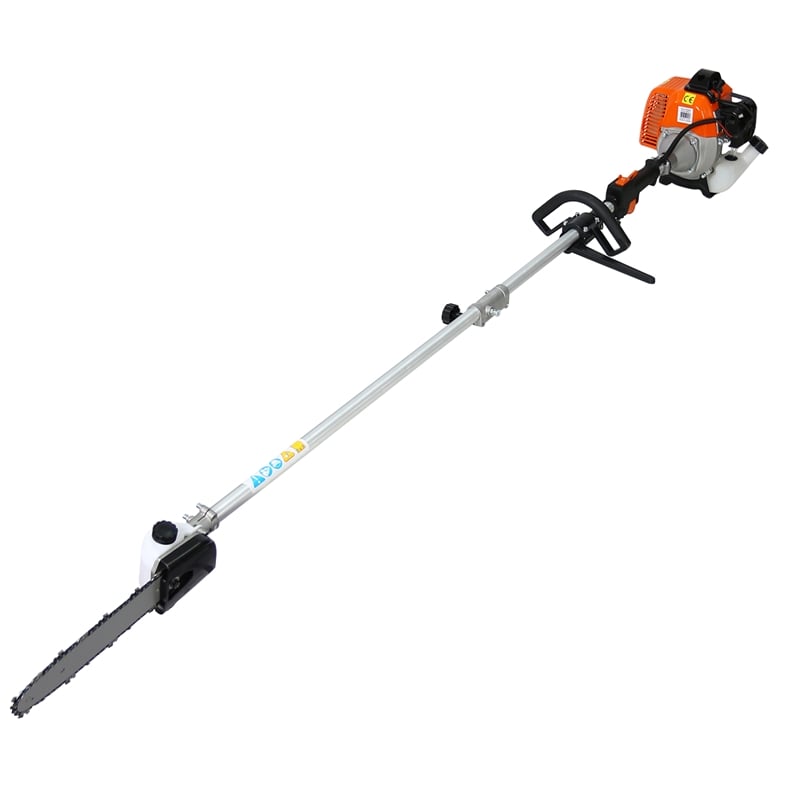 12-in-1 52CC Gas Garden Tool System with Trimmer Hedge & Brush Cutter Set Pro X