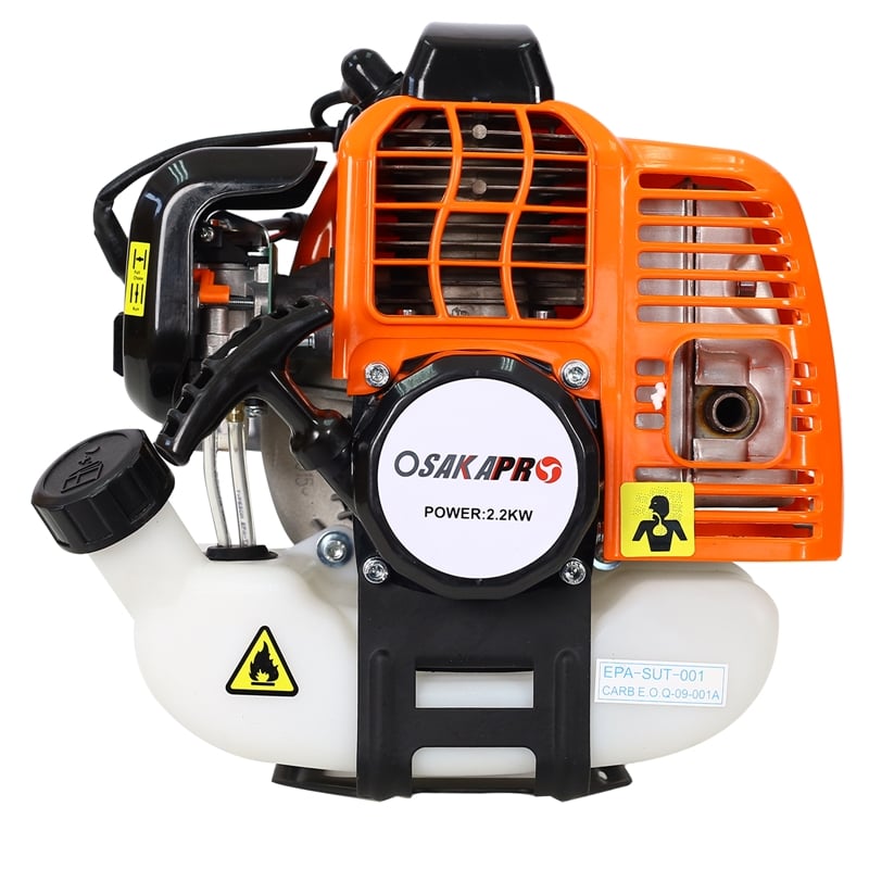 12-in-1 52CC Gas Garden Tool System with Trimmer Hedge & Brush Cutter Set Pro X