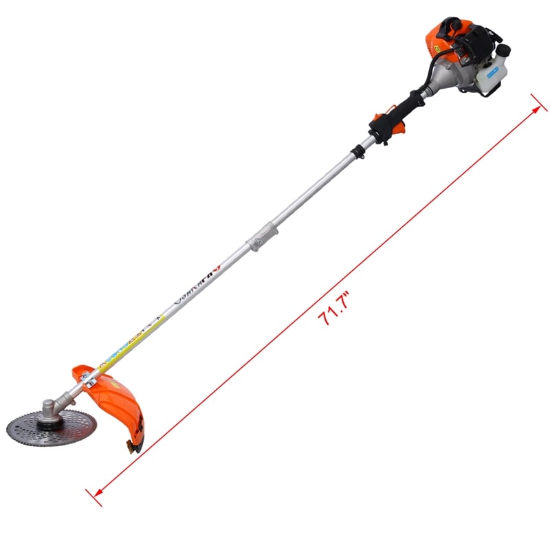 12-in-1 52CC Gas Garden Tool System with Trimmer Hedge & Brush Cutter Set Pro X