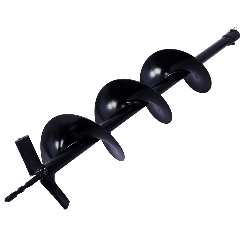 Auger Drill Bit Set for Planting and Digging with Extension Rods 6in  10in  12in