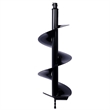 Auger Drill Bit Set for Planting and Digging with Extension Rods 6in  10in  12in