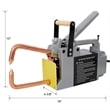 Portable 120V Handheld Spot Welder for Metal Sheets  ETL Certified