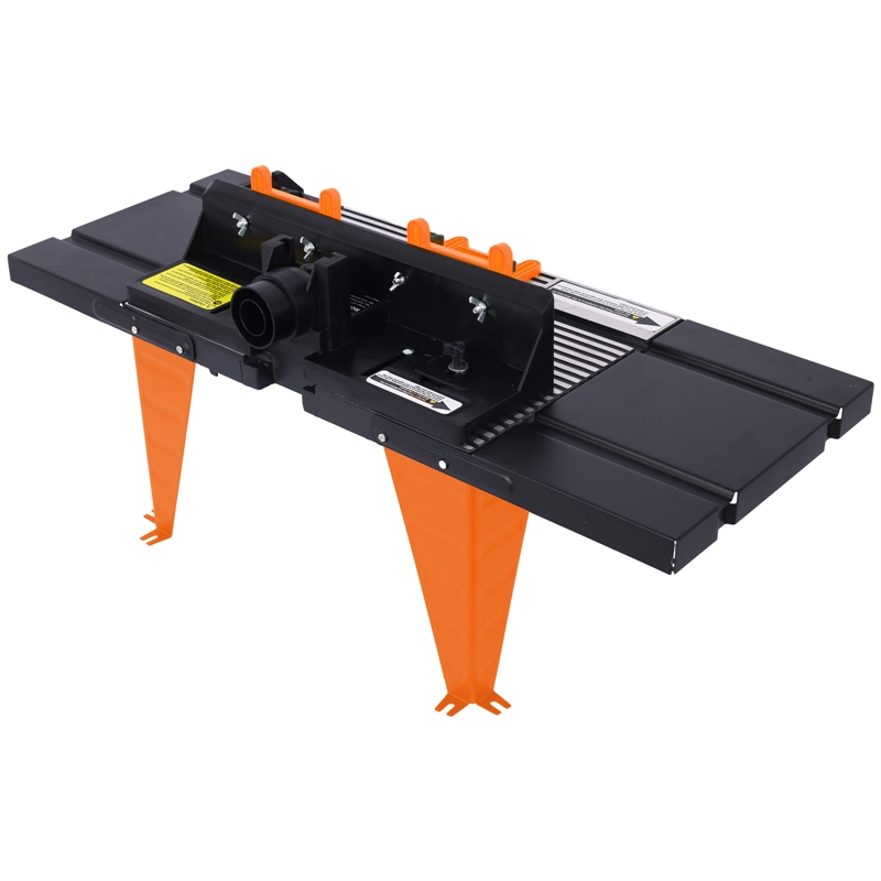 Aluminum Benchtop Router Table with Extension Wings - Precision Woodworking Tool