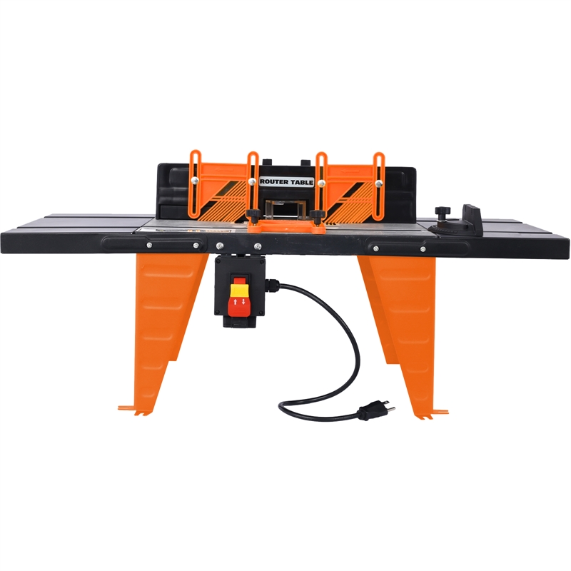 Aluminum Benchtop Router Table with Extension Wings - Precision Woodworking Tool