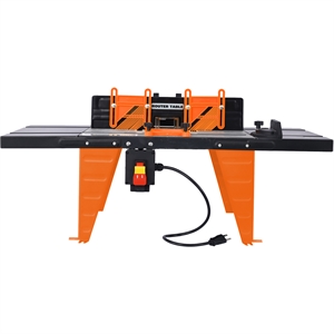 Aluminum Benchtop Router Table with Extension Wings - Precision Woodworking Tool