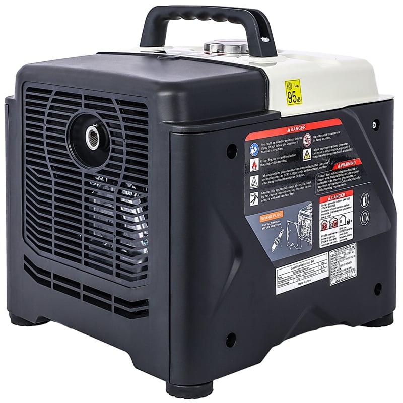 Ultra-Quiet 1200W Portable Inverter Generator for Home Backup and Camping
