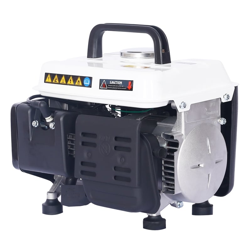Portable 900W Gas Generator  71cc Engine / Low Noise  Home  Outdoor Use