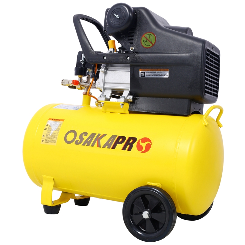 4.5HP 13-Gal Portable Air Compressor  Ultra Quiet 115 PSI Wheels Adjustable Max