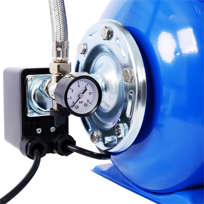 1.6HP Shallow Well Pump with Tank Auto Water Booster for Home  Farm Irrigate