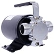 12V Portable Utility Water Transfer Pump 1/10HP 330GPH Battery Hose Kit Use Pump