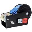2500 lbs Hand Winch with 32.8 ft Strap Two Way Ratchet for Boat  Trailer/  ATV