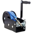 2500 lbs Hand Winch with 32.8 ft Strap Two Way Ratchet for Boat  Trailer/  ATV