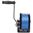 2500 lbs Hand Winch with 32.8 ft Strap Two Way Ratchet for Boat  Trailer/  ATV