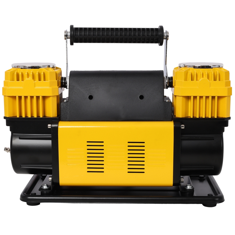 12V Dual Cylinder Air Compressor  150 PSI Tire Inflator for Car SUV Truck