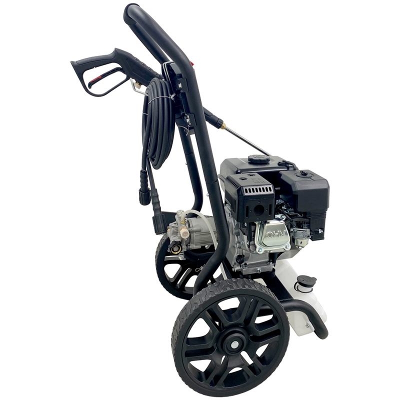 3500 PSI Gas Pressure Washer  2.5 GPM 212CC Engine 5 Nozzles 30FT Hose/ Black