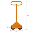 Yellow Panel Service Cart for Moving Drywall 220 lb Capacity