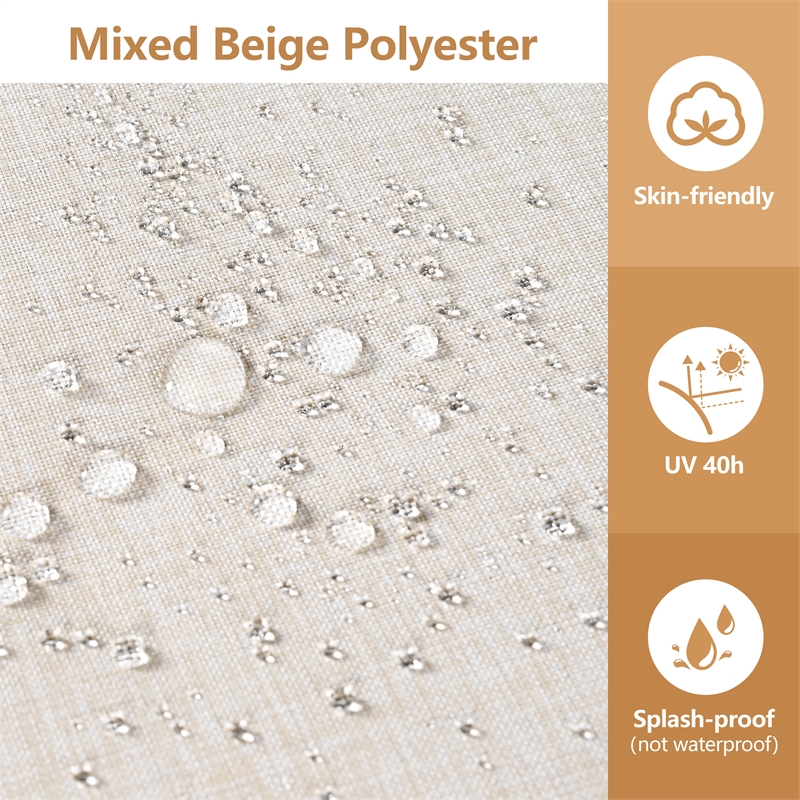 Set of 2 Acacia Wood Outdoor Rope Club Chairs with Cushions