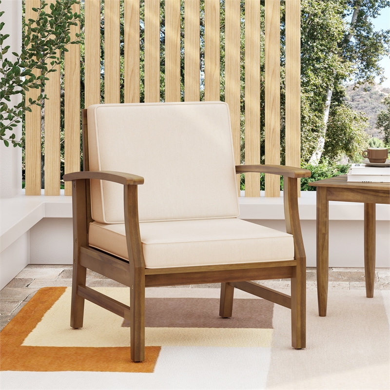 Contemporary Upholstered Lounge Club Chair