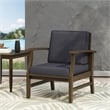 Modern Dark Grey Club Chair for Living Room and Office