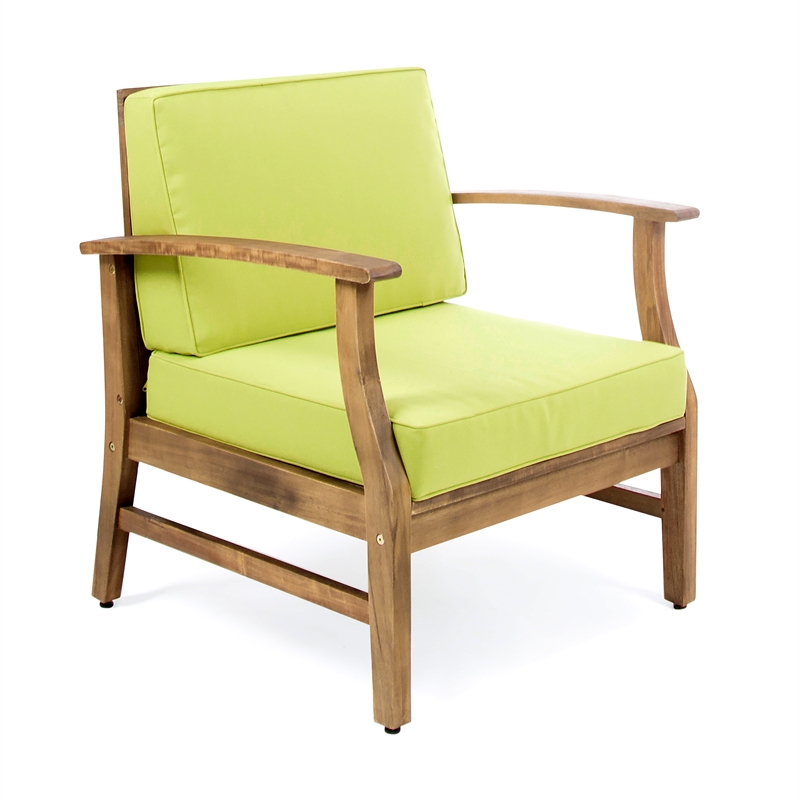 Green Velvet Club Chair with Sloping Arms and Tapered Legs