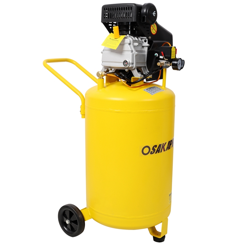 21-Gallon Air Compressor 2.5HP 110V/60Hz 115 PSI Yellow Tank
