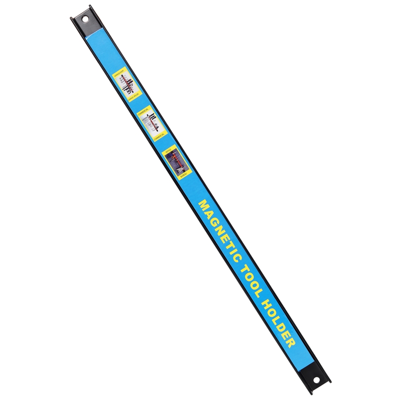 8Pack 18 Heavy Duty Black Steel Magnetic Tool Holder Strips for Garage  Workshop