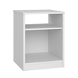 Classic  White Solid Wood Nightstand