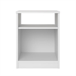 Classic  White Solid Wood Nightstand