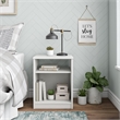 Classic  White Solid Wood Nightstand