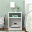 Classic  White Solid Wood Nightstand