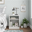 Classic  White Solid Wood Nightstand