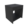 Nightstand with Open Storage  Solid Wood