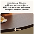 24 Walnut Round Table  Modern  Steel Base Dining Table