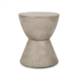 Gray Concrete Outdoor Lightweight Side Table End Table
