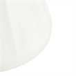 White Round Concrete Outdoor Side Table End Table for Living Room