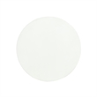 White Round Concrete Outdoor Side Table End Table for Living Room