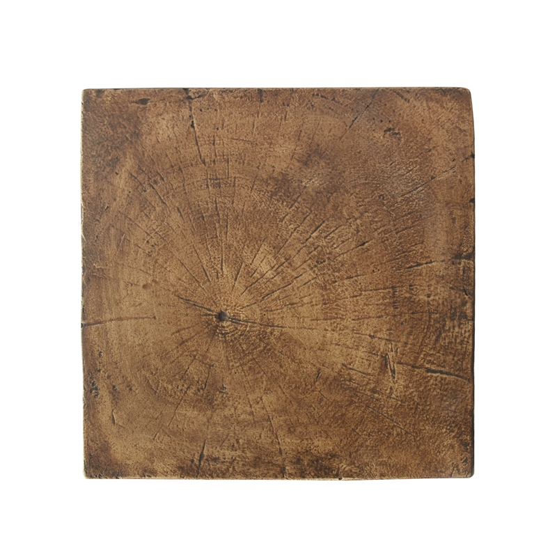 Modern Natural Ceramic Side Table - Versatile End Table for Living Room & Office